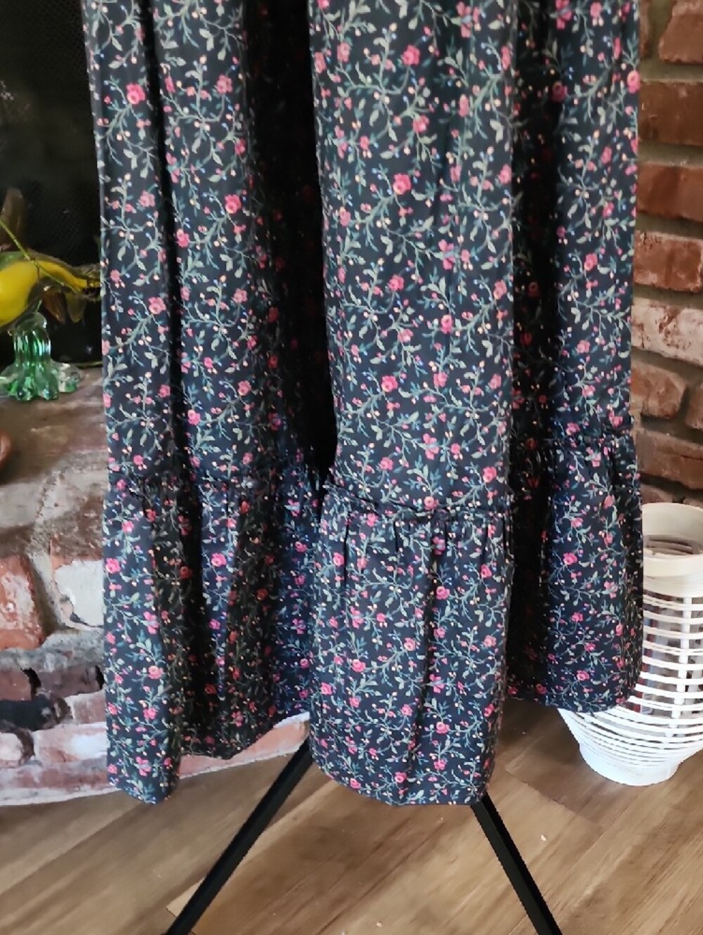Hill House Home Louisa Nap Dress Florentine Ditsy Forest Floral Smocked Midi - Picture 6 of 14